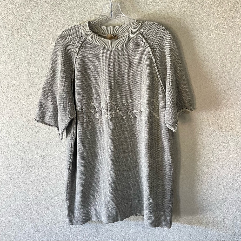 Felpa mod. Manager Raglan Vanisé Grigio